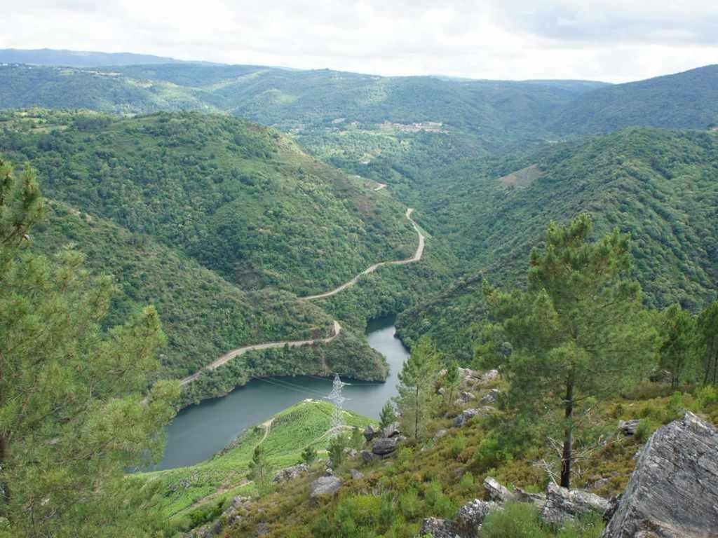 Apartmán O Forno Casa Ferrador Ribeira Sacra Sober Exteriér fotografie